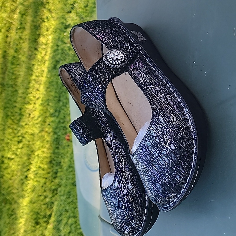 Alegria Women's Paloma Totally Cellular Mary jane Flats size EU 41/ US 9.5